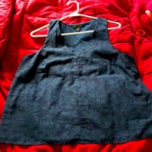 NWOT Petite Banana Republic Navy tank